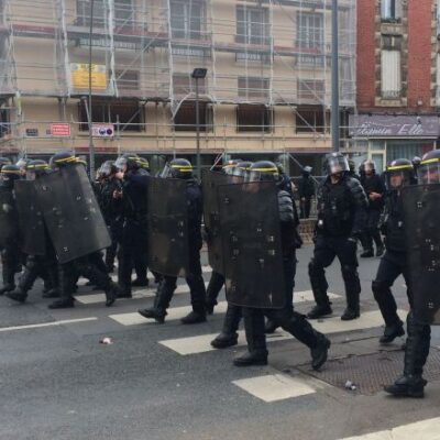L'intervention des CRS à Charleville-Mézières
