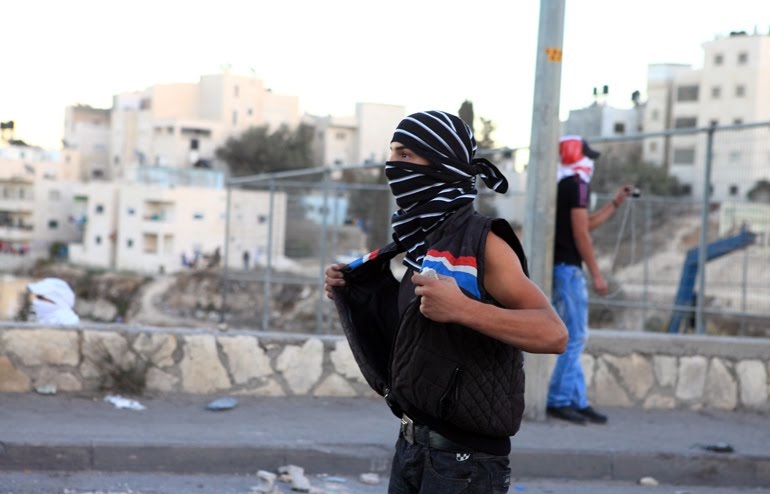 Manifestant à Issawiya (archive)