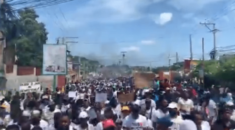 Les manifestations de ce dimanche à Haïti
