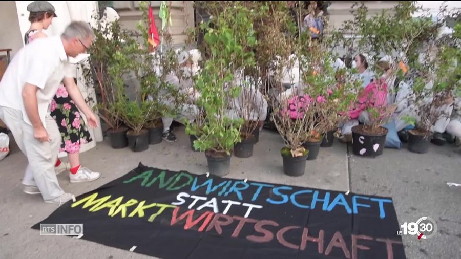 Un des sit-in à Zurich