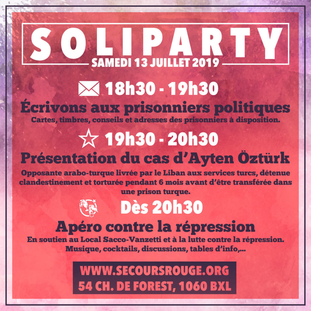 Soliparty 13 juillet