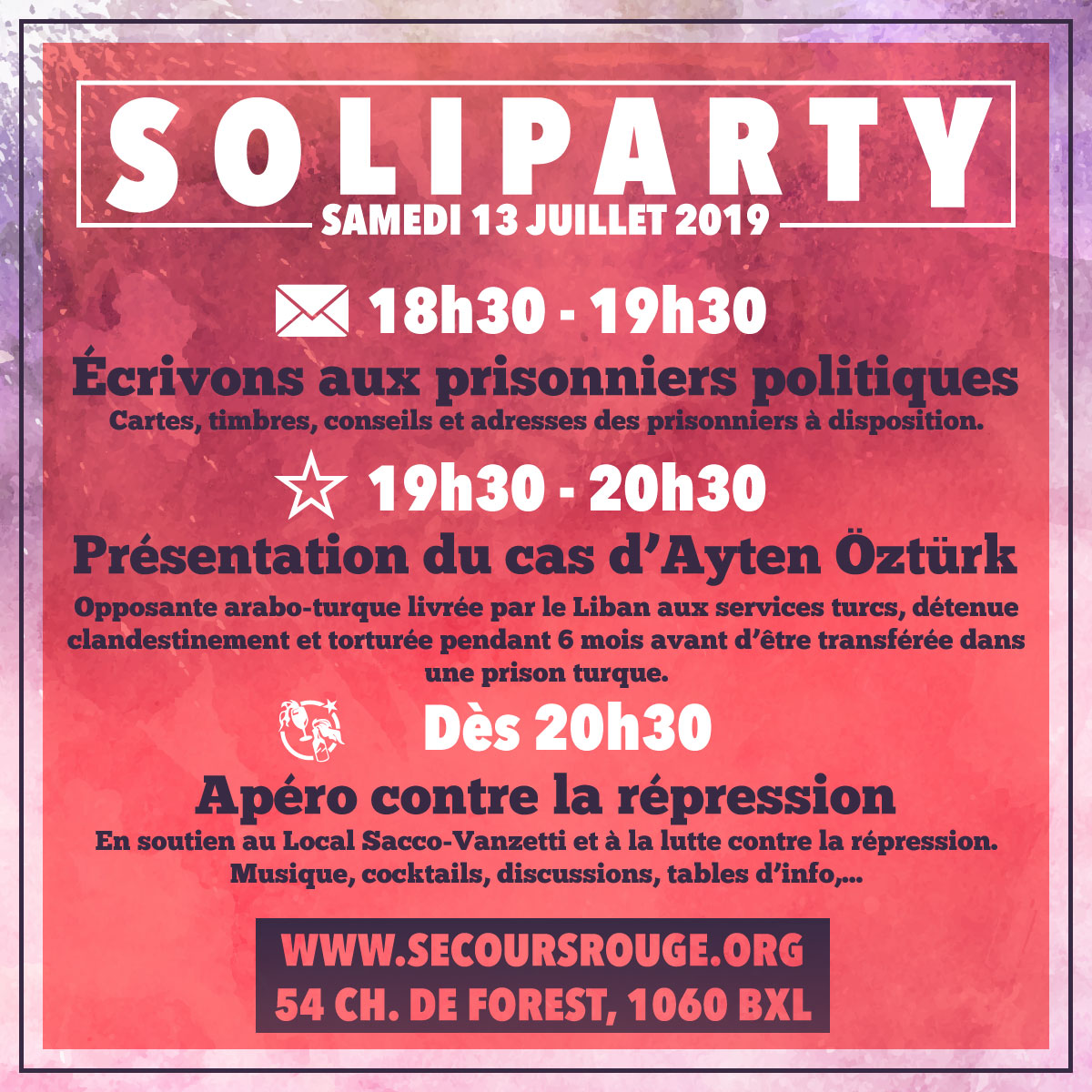 Soliparty 13 juillet