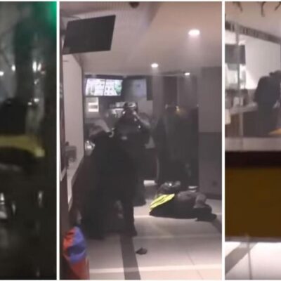 Les passages à tabac dans le Burger King lors de l'Acte III