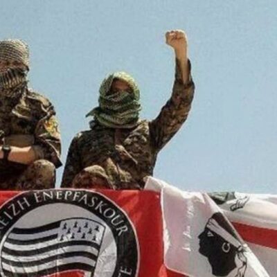 Internationalistes breton et sarde au Rojava