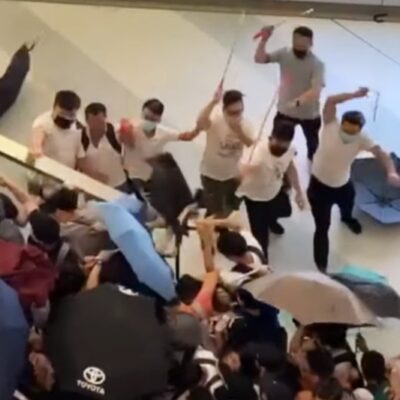 Une des agressions de dimanche