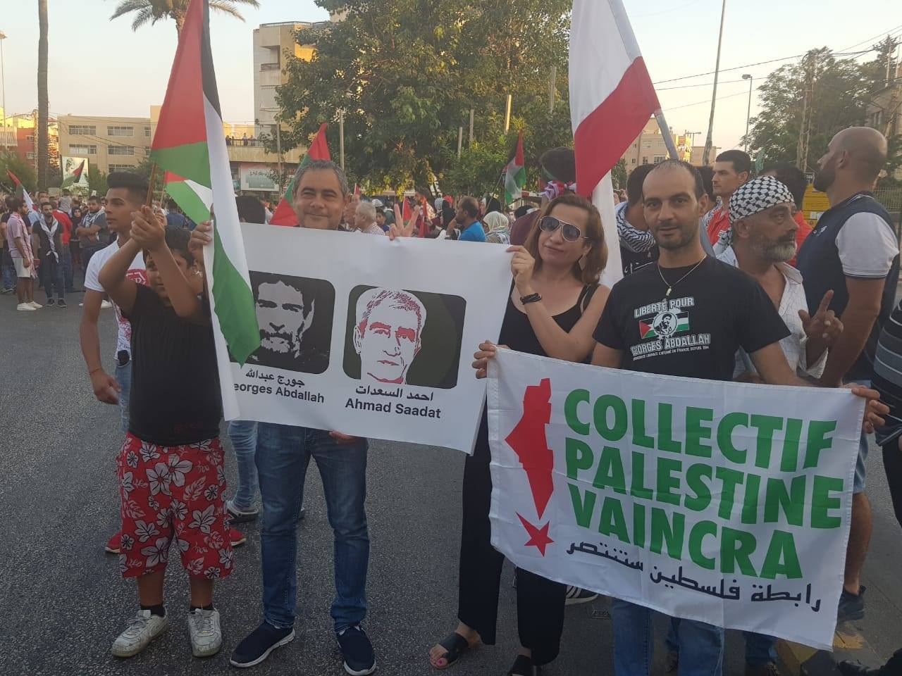 Manifestation au Liban pour le droit au retour en Palestine 