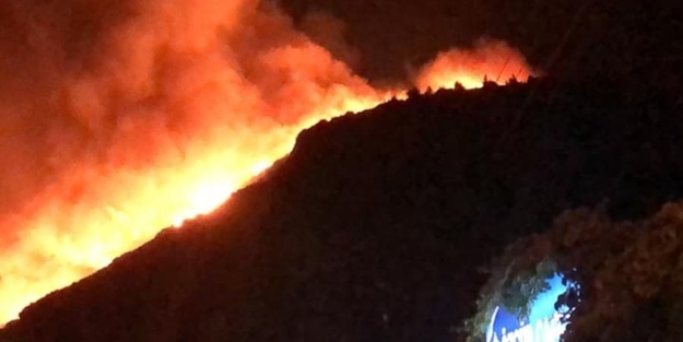 Sabotage des tours de télévision dans le district de Datca