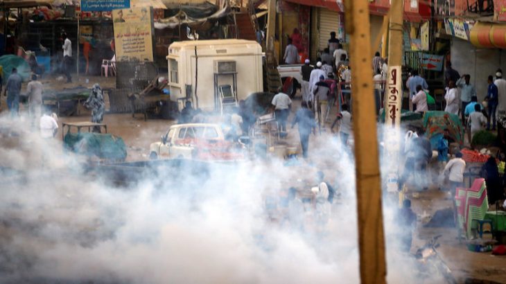 Lacrymogènes ce lundi à Al-Obeid 