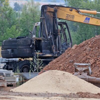 Chantier de la prison de Zwickau Marienthal