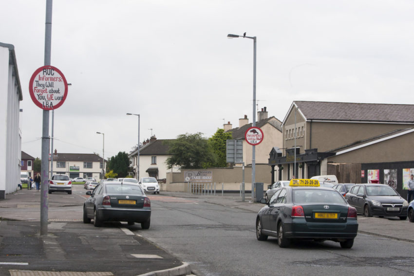 Quelques un des panneaux d'avertissement