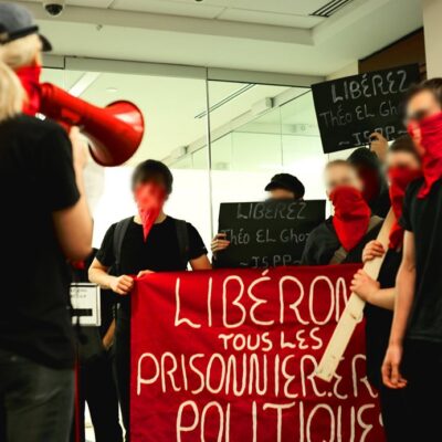 Occupation du Consulat Général de France à Montréal par le JSPP