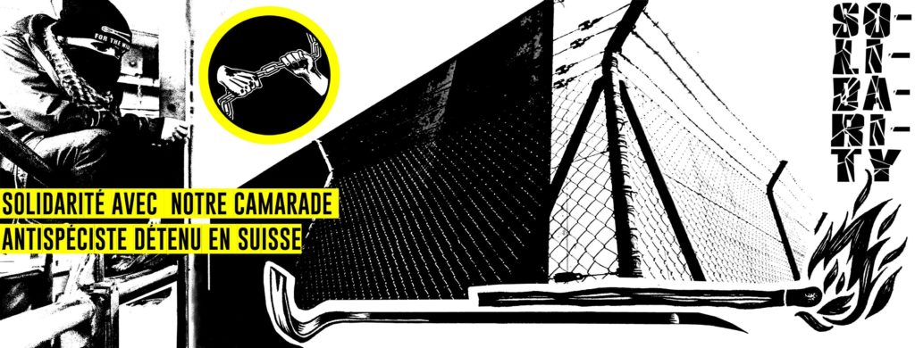 Solidarité avec Mathias, militant antispéciste