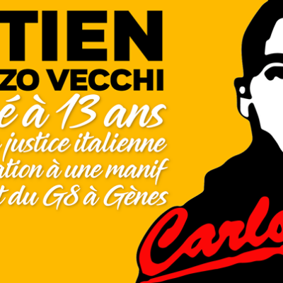 Soutien à Vincenzo Vecchi
