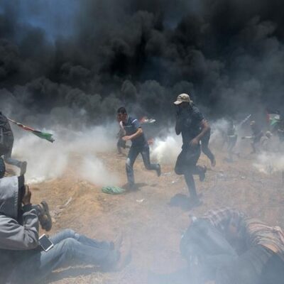 Manifestation à la Gaza (archive)