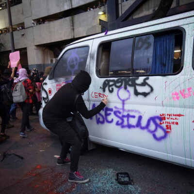 Les affrontements vendredi à Mexico
