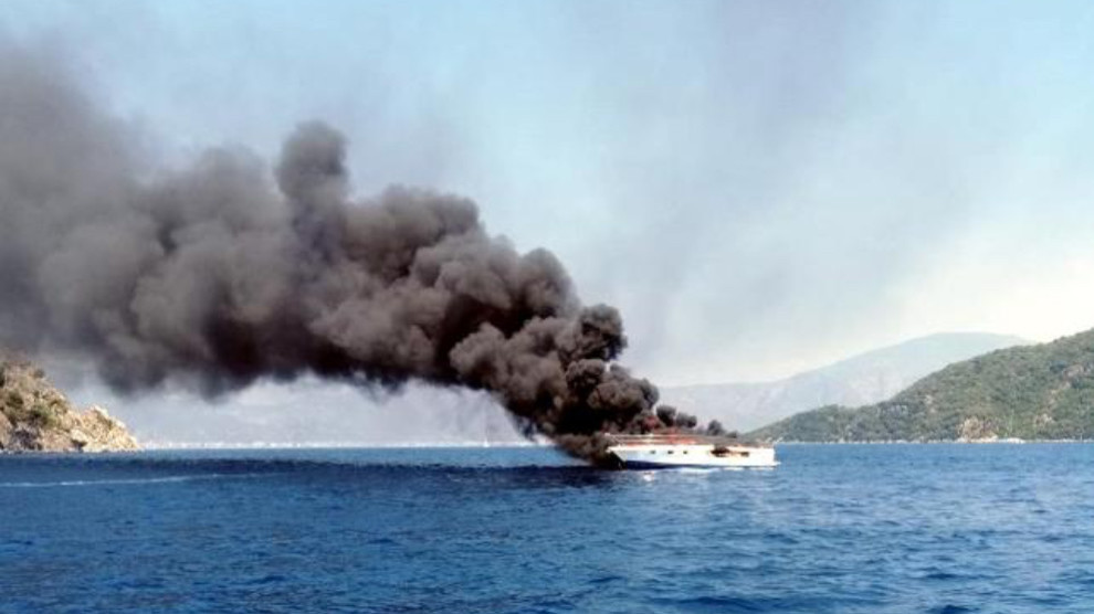 Le yacht de luxe coulé par le HBDH