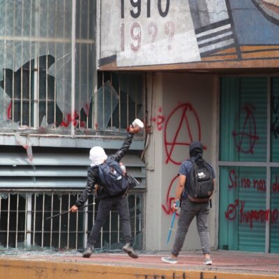 Affrontements à l'Université du Mexique