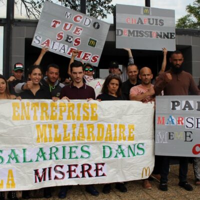 Grève chez McDo à Marseille (archive)