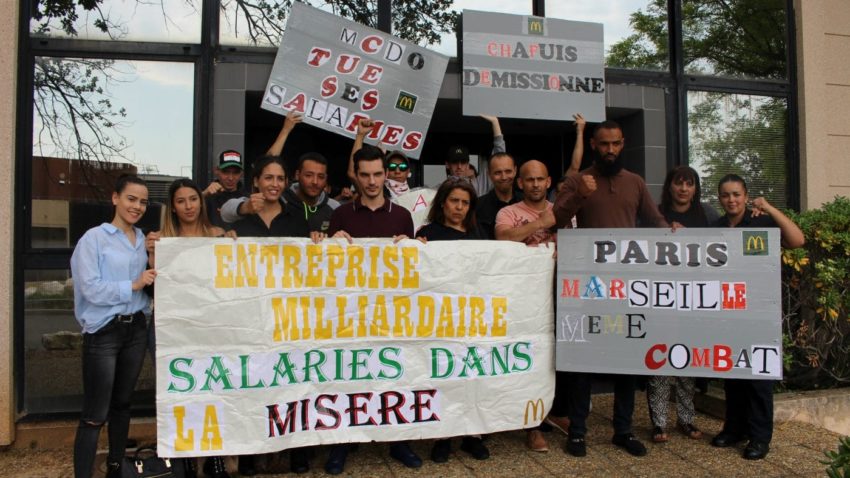 Grève chez McDo à Marseille (archive)