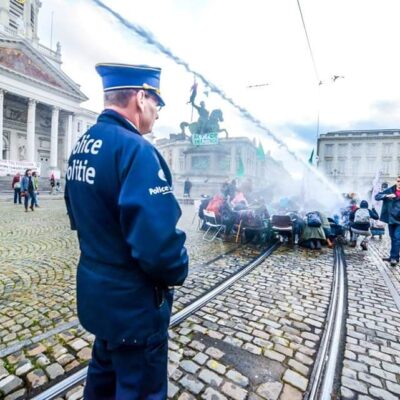 United against police violence le 21 octobre