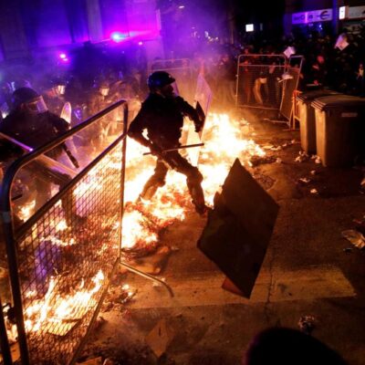 Affrontements à Barcelone