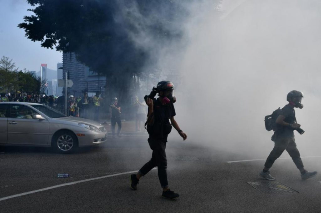 Les derniers affrontements à Hong-Kong