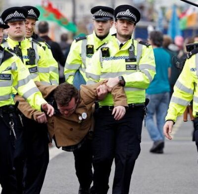 Arrestation à Londres