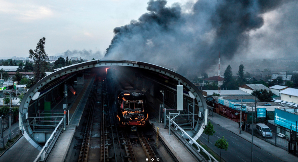 Émeutes au Chili