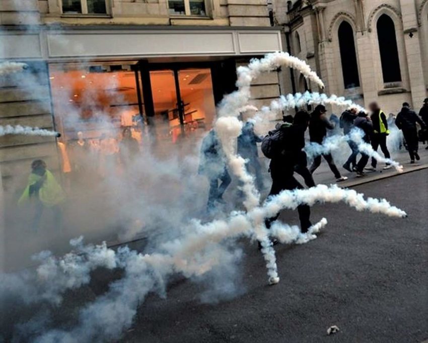 Gilets Jaunes - Acte 53 - manifestation à Nantes