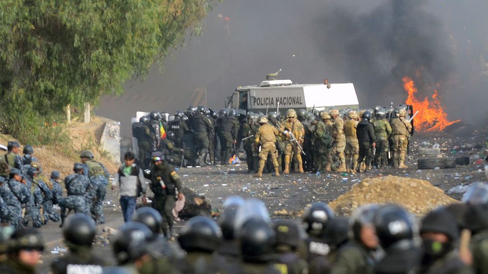 Affrontements à Cochabamba