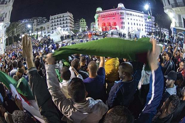La manifestation de jeudi à Alger