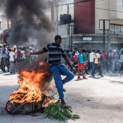 Manifestation à Port-au-Prince le 30 octobre