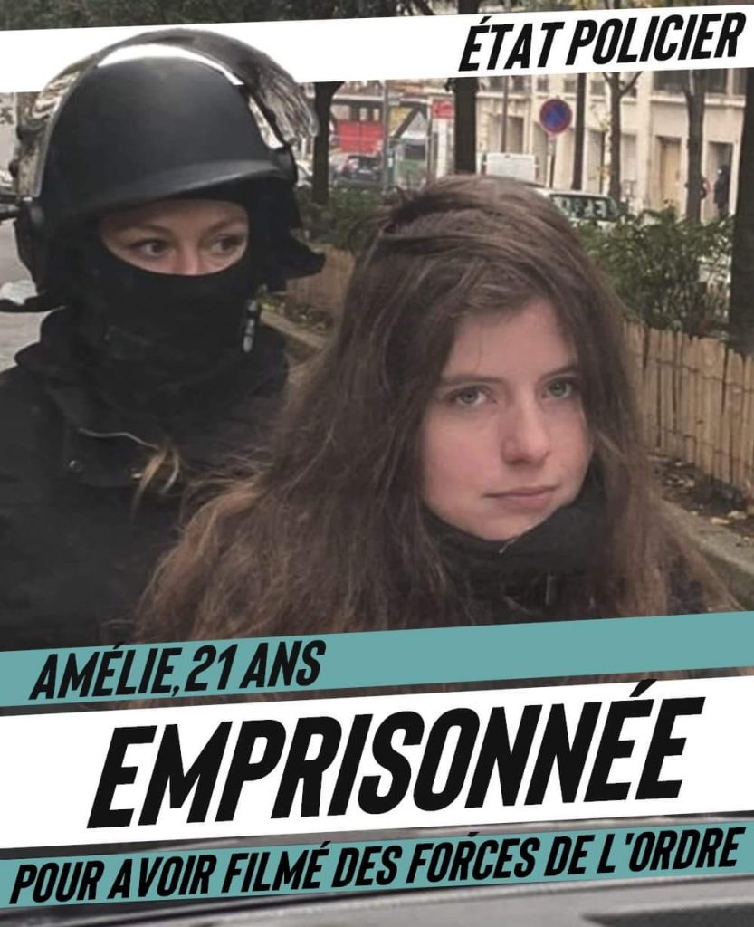 17 mois de prison pour avoir photographié des policiers