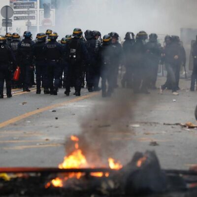 Incidents à Päris hier samedi