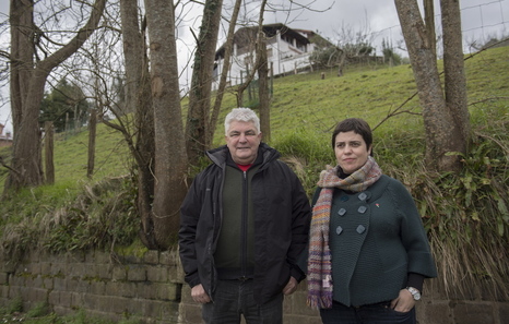 Antton López et Oihana Garmendia, deux des quatres personnes arrêtées.