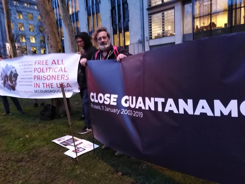 Manifestation pour la fermeture de Guantanamo
