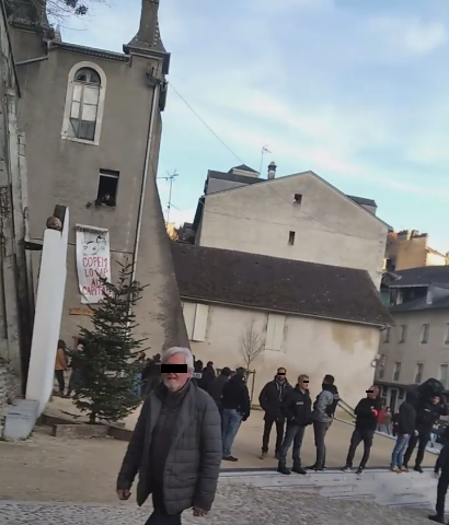 La Tor deu Borrèu le jour de l'attaque