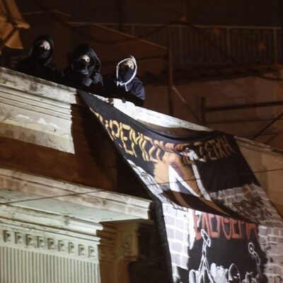 La réoccupation des squat à Koukaki