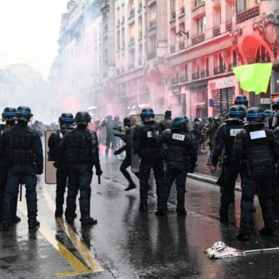 Les affrontement de ce jeudi à Paris