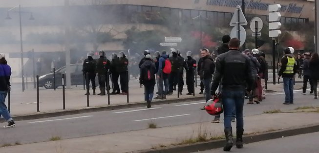 Acte 65 des Gilets Jaunes à Bordeaux