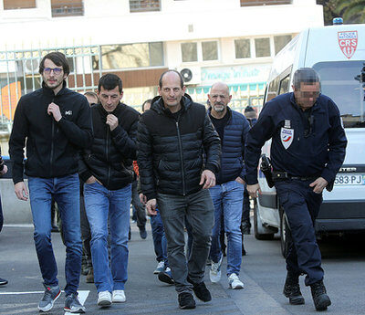 Félix Benedetti, Jean-Marc Dominici et Stéphane Tomasini