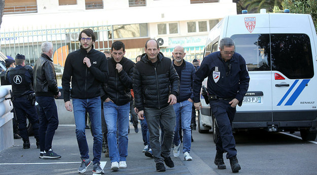 Félix Benedetti, Jean-Marc Dominici et Stéphane Tomasini