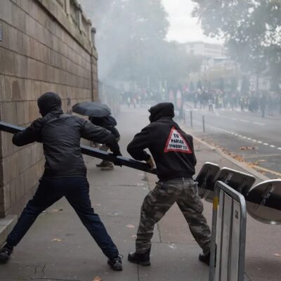 Les affrontements du 16 novembre à Nantes