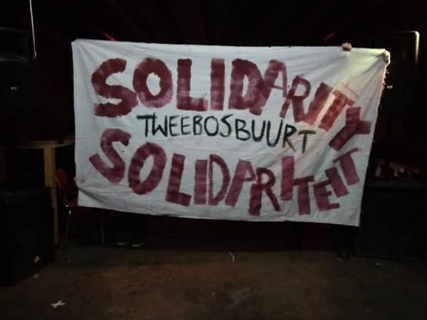 Solidarité avec les squats de Rotterdam