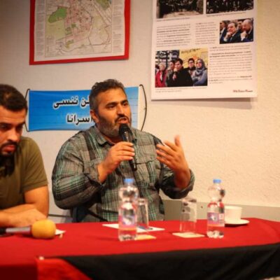 Khaled Barakat (à droite)