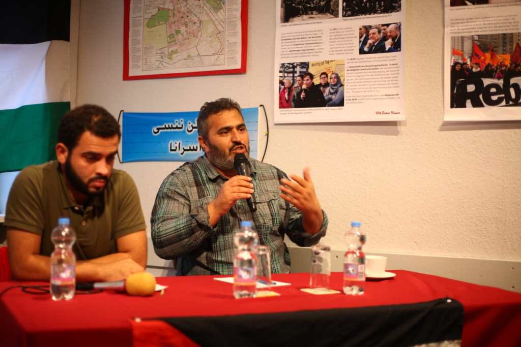 Khaled Barakat (à droite)