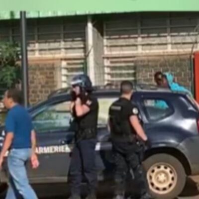 L'intervention des forces de l'ordre ce dimanche