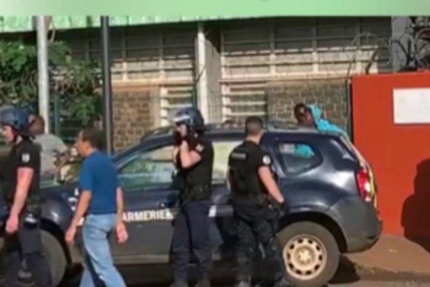 L'intervention des forces de l'ordre ce dimanche