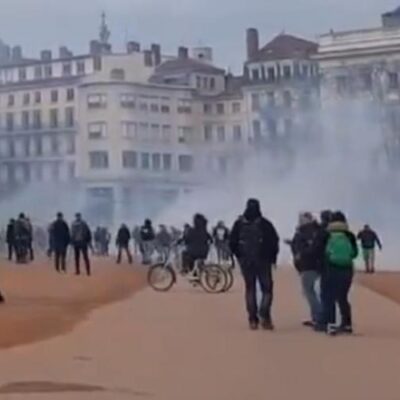 Lacrymogèjnes à Lyon
