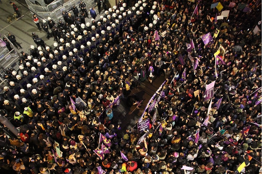 Manifestation du 8 mars 2020 à Istanbul